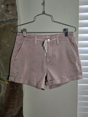 Paige Christy Drawstring Shorts in Vintage Rose - Cottagecore x Twee